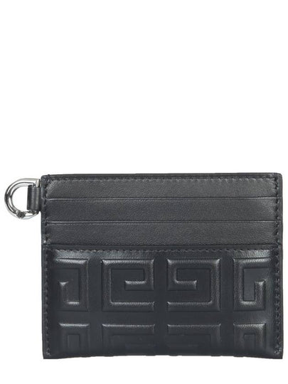 4G Emboss Card Wallet Black - GIVENCHY - BALAAN 2