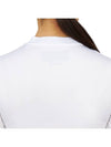 Women's Golf Serafino Classic Short Sleeve PK Shirt White - HYDROGEN - BALAAN 8