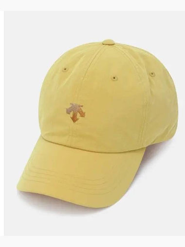 Sports basic nylon lip ball cap yellow SP323UCP79 - DESCENTE - BALAAN 1