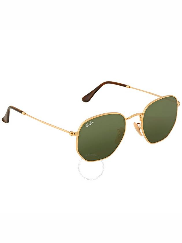 Ray Ban Hexagonal Flat Lenses Green Classic G-15 Unisex Sunglasses RB3548N 001 51 - RAY-BAN - BALAAN 3