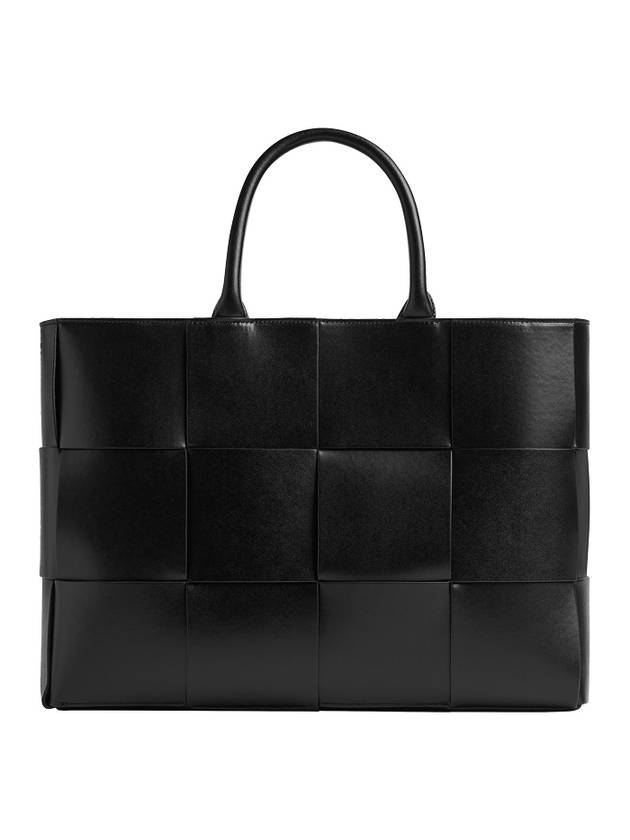 Medium Arco Tote Bag Black - BOTTEGA VENETA - 1