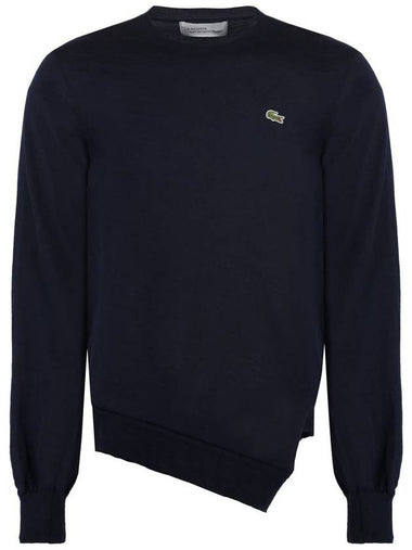 Comme Des Garçons Lacoste X Comme Des Garçons - Crew-Neck Wool Sweater - COMME DES GARCONS - BALAAN 1