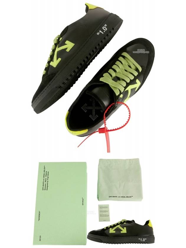 Arrow Security Tag Sneakers Black - OFF WHITE - BALAAN 9