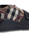 Ramsey Check Cotton Low Top Sneakers Brown - BURBERRY - BALAAN 11