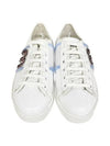 Logo Low Top Sneakers White - MIU MIU - BALAAN 4