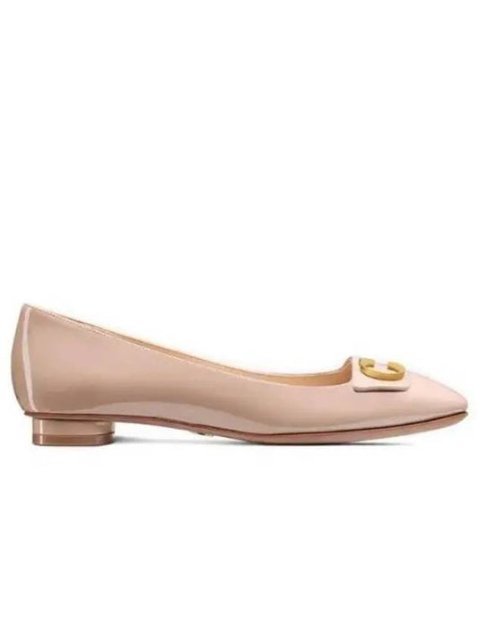 C'est Patent Leather Ballet Flat Nude - DIOR - BALAAN 2