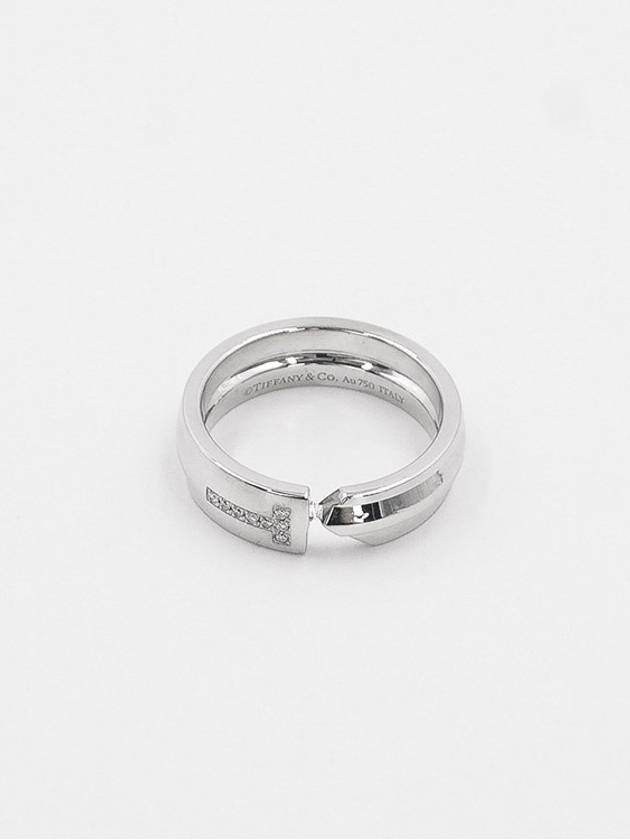 Women s T Narrow Diamond Ring - TIFFANY & CO. - BALAAN 10