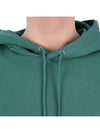 Fox Head Patch Regular Hoodie Teal Grey - MAISON KITSUNE - BALAAN 7