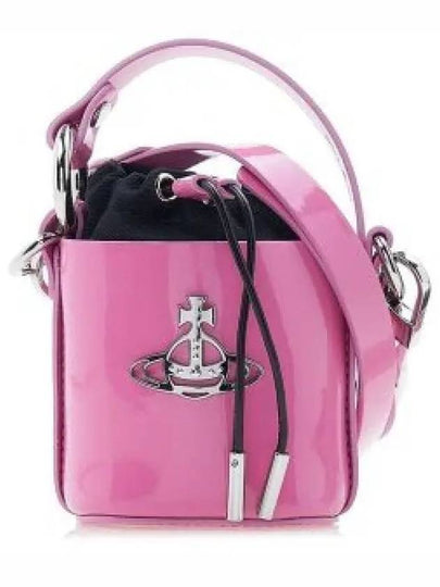 Daisy High Shine Mini Bucket Bag Pink - VIVIENNE WESTWOOD - BALAAN 2