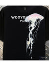 24SS Cotton Luminous Jellyfish Back Logo TShirt W241TS04708B - WOOYOUNGMI - BALAAN 4