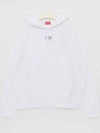 S Macs Logo Hoodie White - DIESEL - BALAAN 4