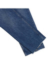 high waist cropped straight jeans blue - TOTEME - BALAAN.