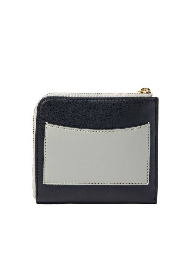 Logo Zipper Card Wallet Black - STELLA MCCARTNEY - BALAAN 3