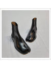 Tabi Leather Chelsea Boots Black - MAISON MARGIELA - BALAAN 10