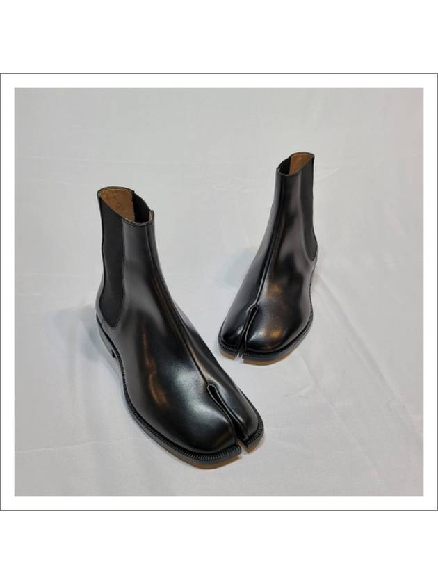 Tabi Chelsea Boots Black - MAISON MARGIELA - BALAAN.