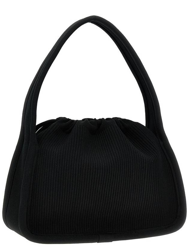 Ryan Small Knit Tote Bag Black - ALEXANDER WANG - BALAAN 3