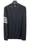 Diagonal armband wool cardigan MKC002A 022 - THOM BROWNE - BALAAN 2