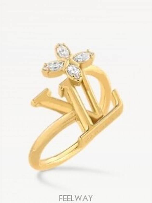 M1177M NEW LV Iconic Flower Ring - LOUIS VUITTON - BALAAN 2