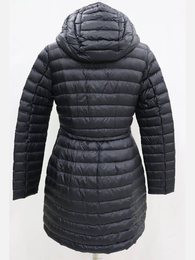 Women's Barbel Long Down Padding Black - MONCLER - BALAAN 9