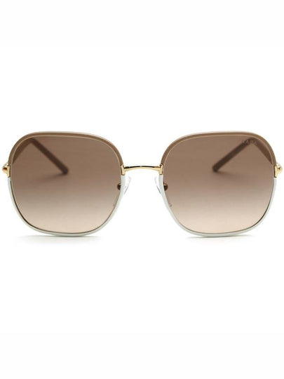 Eyewear Women's Daily Big Size Metal Sunglasses Brown - PRADA - BALAAN 2