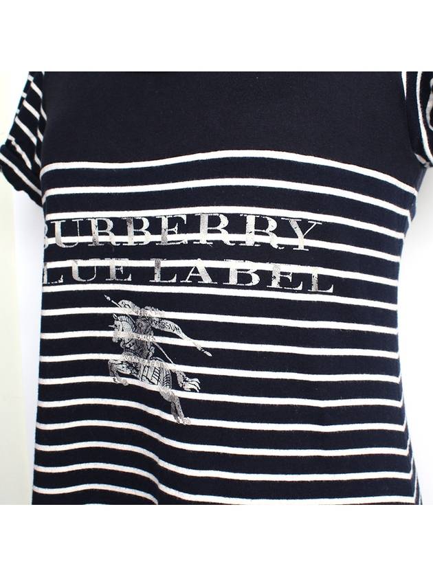 Blue Label Striped One Piece 44 - BURBERRY - BALAAN 4