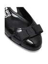 Vara Bow Jelly Ballet Flat Black - SALVATORE FERRAGAMO - BALAAN 8