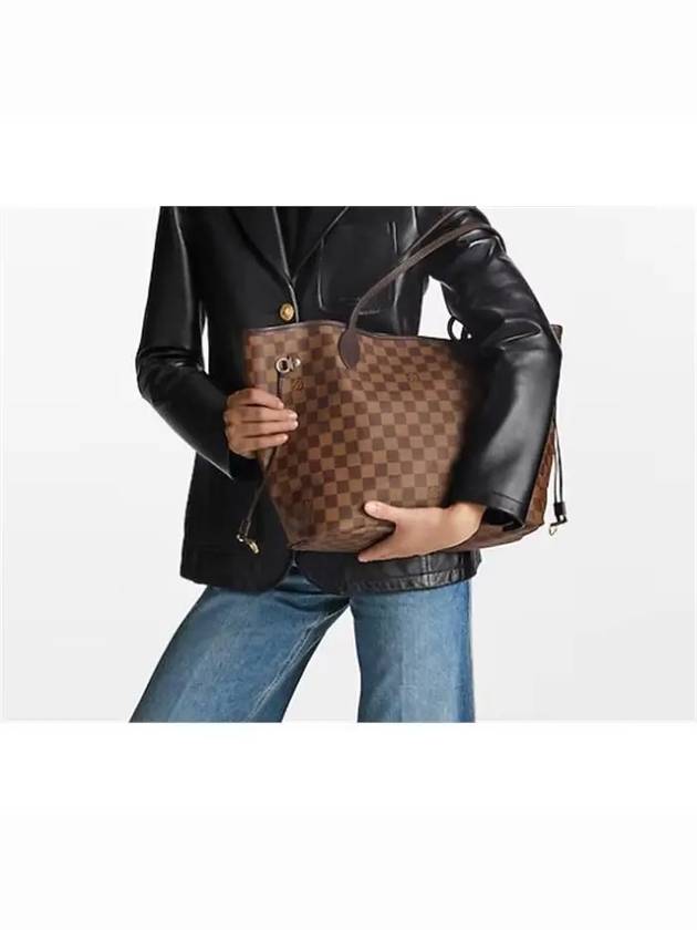 Neverfull MM Damier Tote Bag Brown - LOUIS VUITTON - BALAAN 5