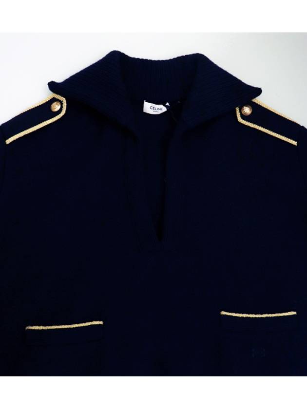 Navy gold knit - CELINE - BALAAN 6