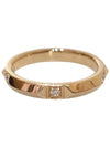 Women s Tiffany 18K 750 Rose Gold True Diamond 0 05ct 2 5mm Ring No 10 in Korea - TIFFANY & CO. - BALAAN 4