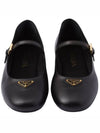 Nappa Leather Ballerinas Shoes Black - PRADA - BALAAN 6