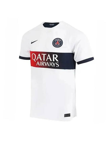 Paris Saint-Germain 23/24 Stadium Away Jersey Short Sleeve T-Shirt White - NIKE - BALAAN 1