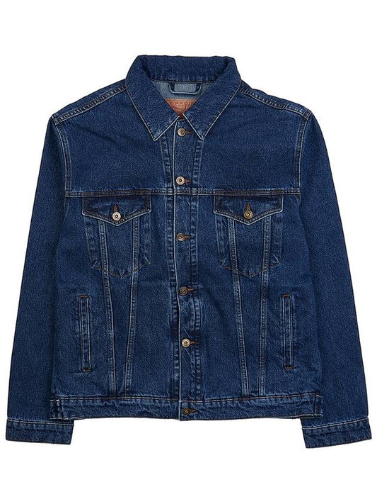 Y Project Classic wire denim jacket JACK76S24 NAVY - Y/PROJECT - BALAAN 1