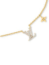 LV Iconic Crystal Necklace Gold - LOUIS VUITTON - BALAAN 2