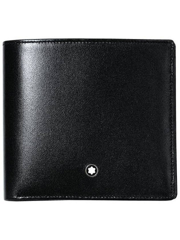 Meisterstuck 8cc Halfwallet Black - MONTBLANC - BALAAN.