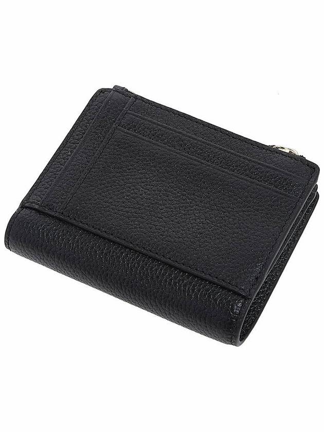 Logo Jet Set Half Wallet Black - MICHAEL KORS - BALAAN 6