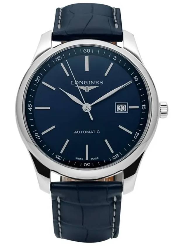 Master Automatic Watch Blue - LONGINES - BALAAN 6