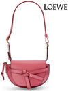 Mini Gate Dual Soft Calfskin Cross Bag Plum Rose - LOEWE - BALAAN 6