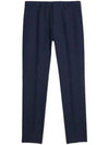 Cigarette Fit Wool Slacks Nautic Blue - AMI - BALAAN 2