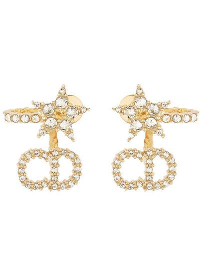 Clair D Lune Earrings Gold - DIOR - BALAAN 2