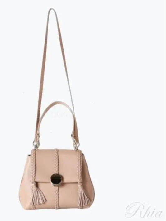 Penelope Leather Shoulder Bag Nomad Beige - CHLOE - BALAAN 2