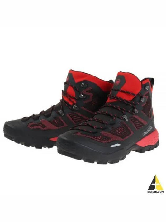 Ducan High Cut Gore-Tex High Top Sneakers Red Black - MAMMUT - BALAAN 2