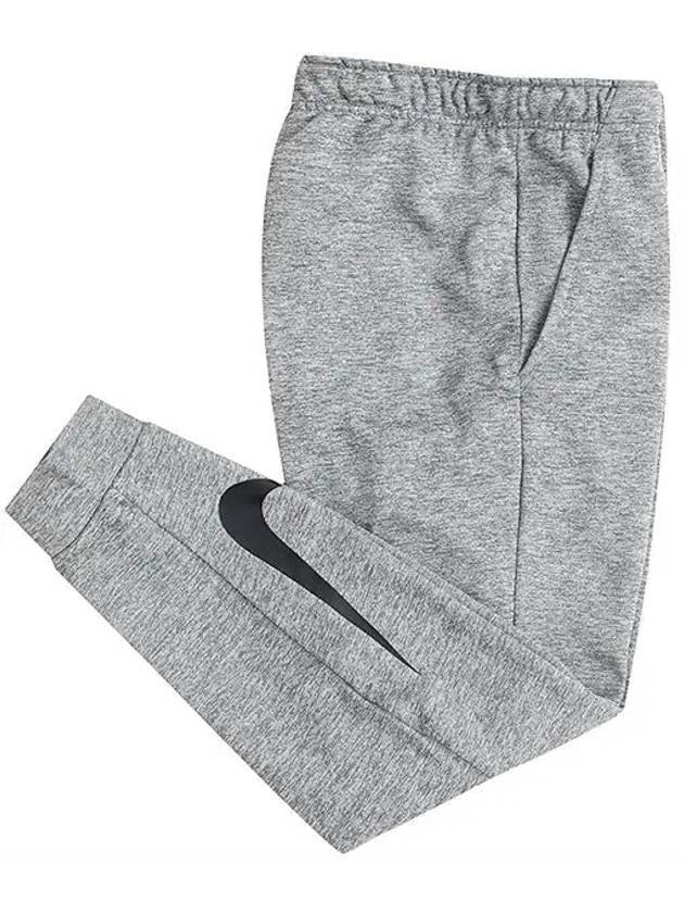 Men's Therma Swoosh Tapered Track Pants Grey - NIKE - BALAAN 1