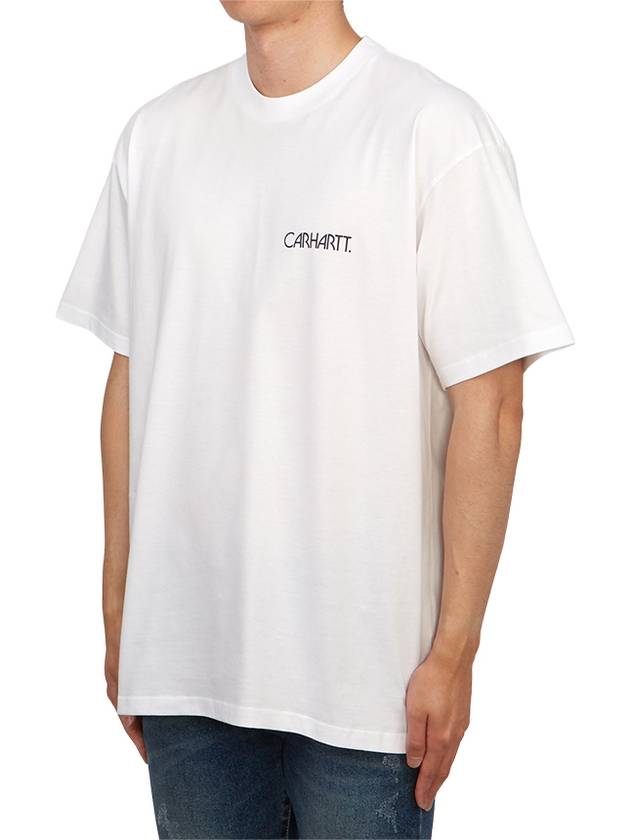 Soil Short Sleeve T-Shirt White - CARHARTT WIP - BALAAN 4