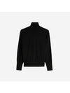 Talea Virgin Wool Knit Top Black - MAX MARA - BALAAN 1