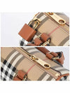 Check Mini Bowling Bag Archive Beige Briar Brown - BURBERRY - BALAAN 6