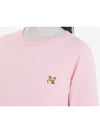 Fox Head Patch Regular Sweatshirt Pink - MAISON KITSUNE - BALAAN 9