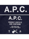 Leanne Logo Short Sleeve T-Shirt Navy - A.P.C. - BALAAN 7