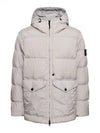 Crinkle Reps Re-Nylon Down Padding Grey - STONE ISLAND - BALAAN 2