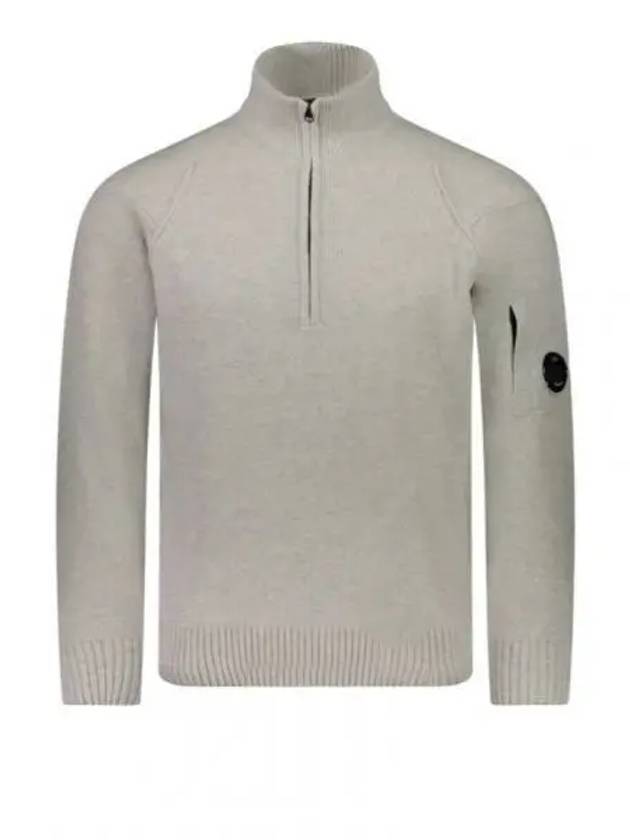 CP Company Lambswool GRS Polo Collar Knit 17CMKN144A 110149A M13 - CP COMPANY - BALAAN 1