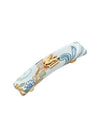 WF6B0003AA046 X0881 Floral Paisley Silk Hairpin Women Hair Clip - ETRO - BALAAN 2